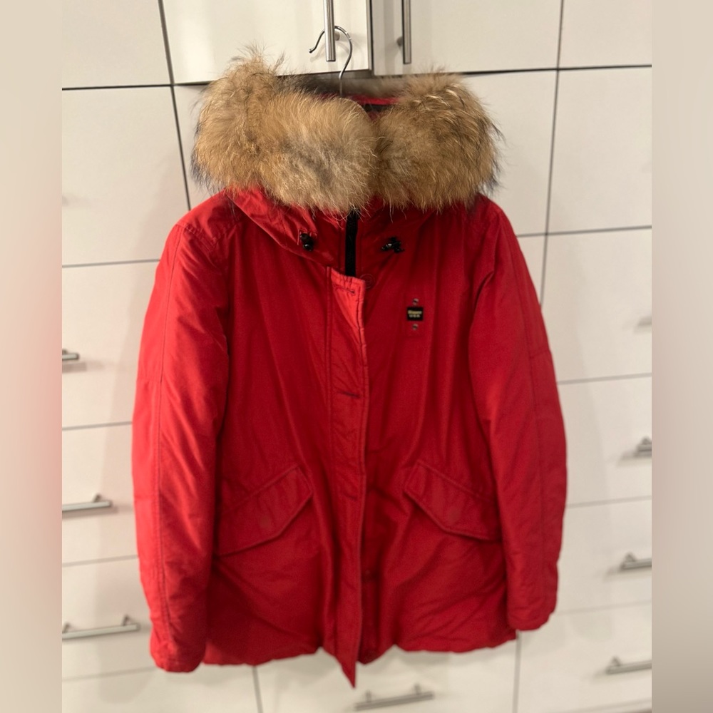 Blauer womans XL red coat
